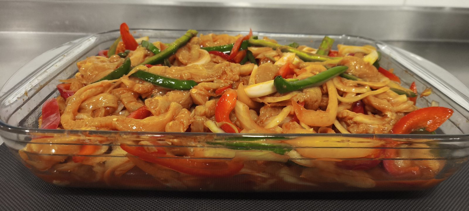 Pollo Groc Català con salsa Teriyaki