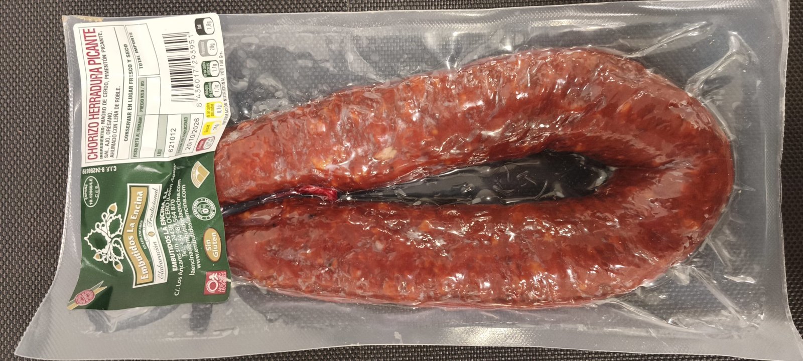 Chorizo Herradura Picante de León