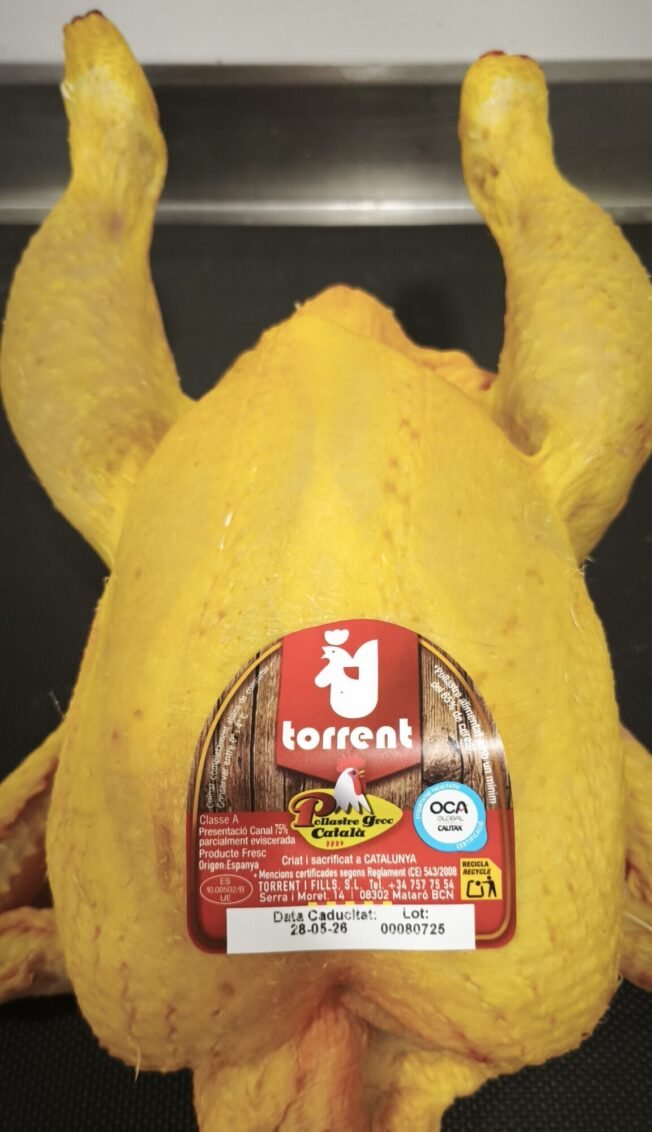 Pollo Extra Groc Català Cortado